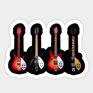 Guitarras 4 Sticker